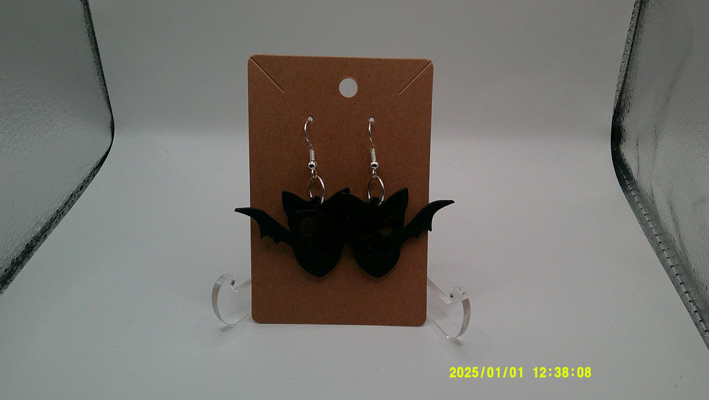 Batty Grin Earrings – Lightweight Halloween Charm