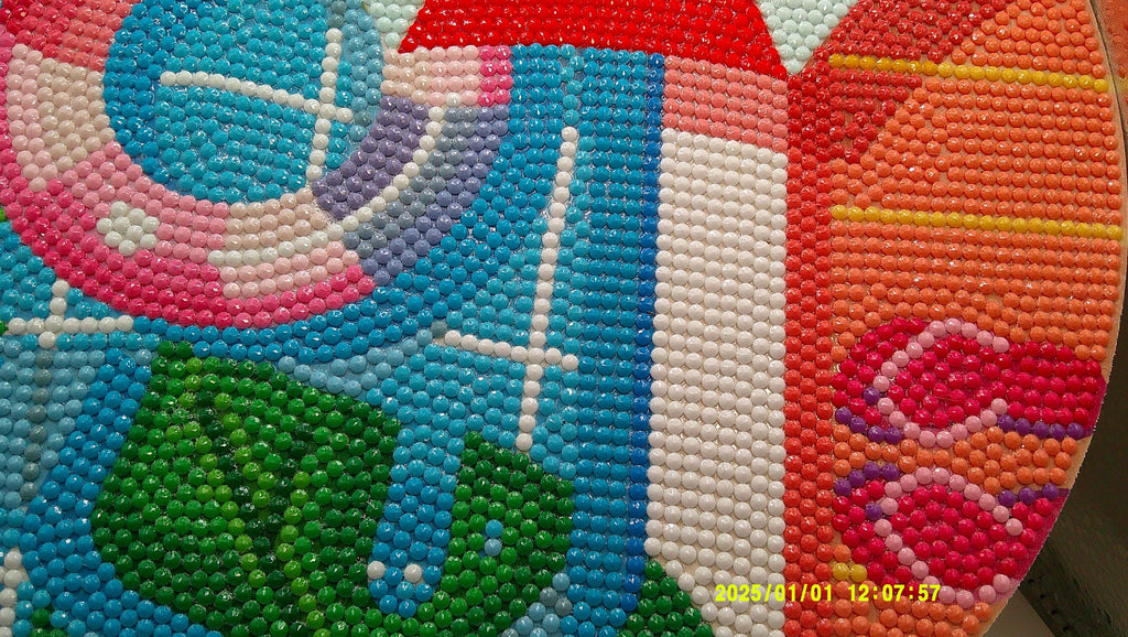 Tropical Poolside Vibes Diamond Art