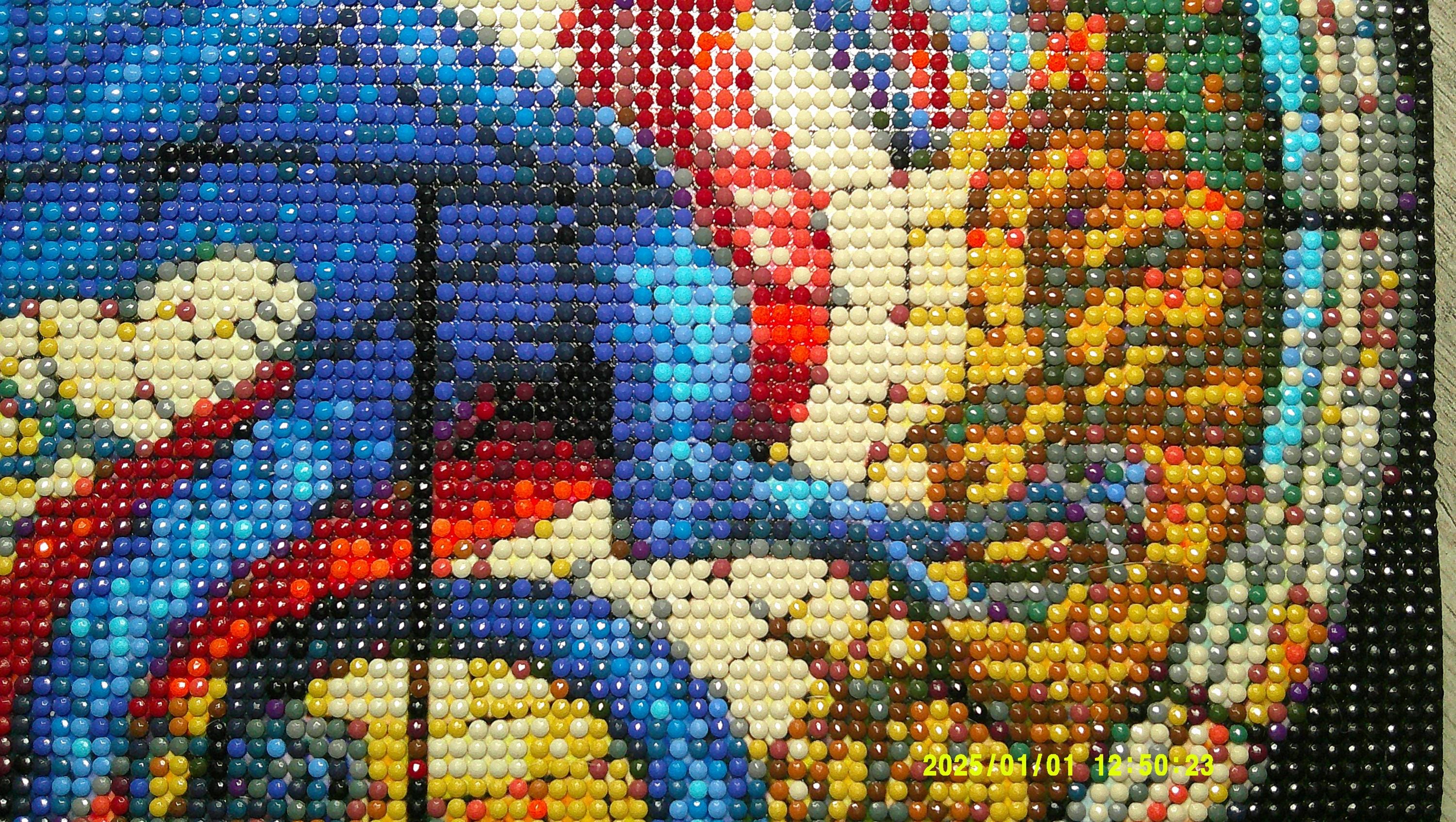 Celestial Blue Dragon Diamond Art Mosaic