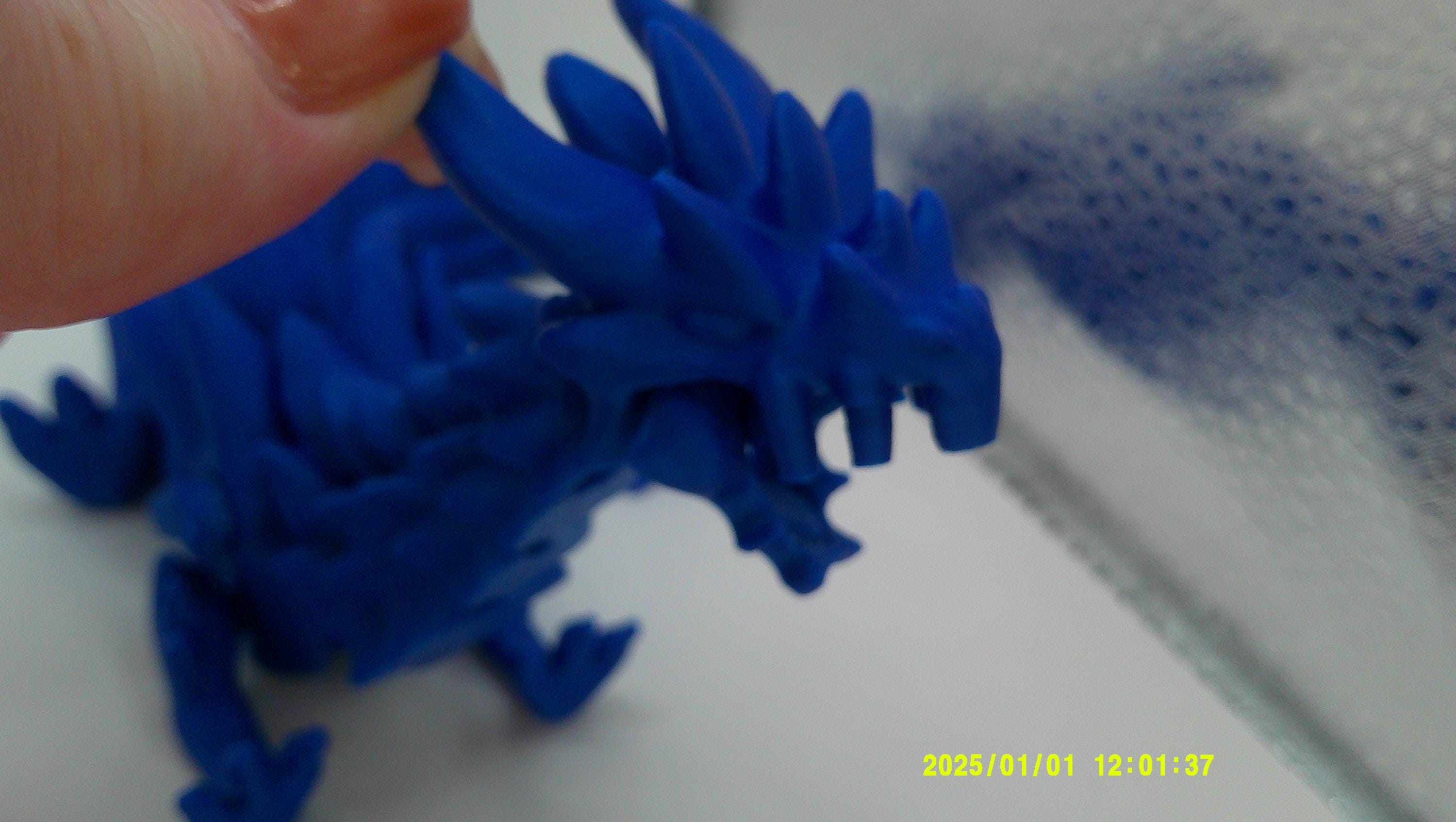 Flexi Fantasy Dragon, Poseable 3D Printed Creature