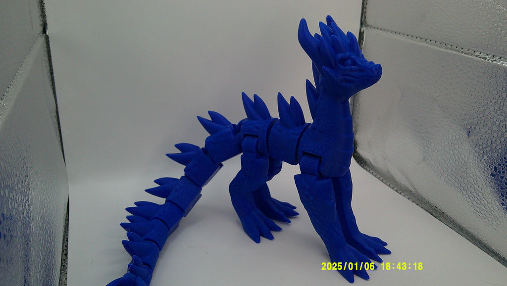 3D Printed Sapphire Spine Dragon