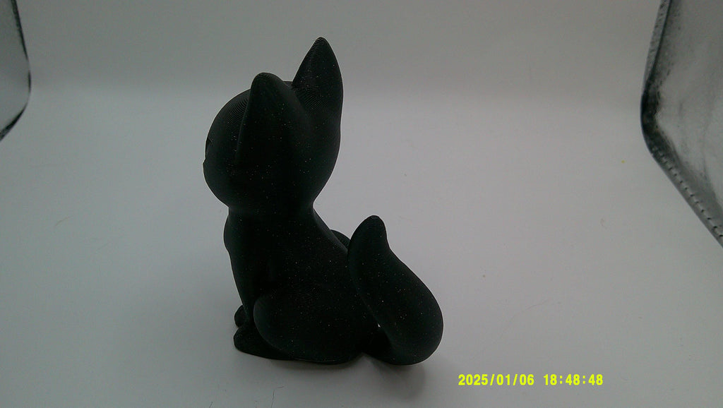 Witch’s Little Black Cat - 3D Printed