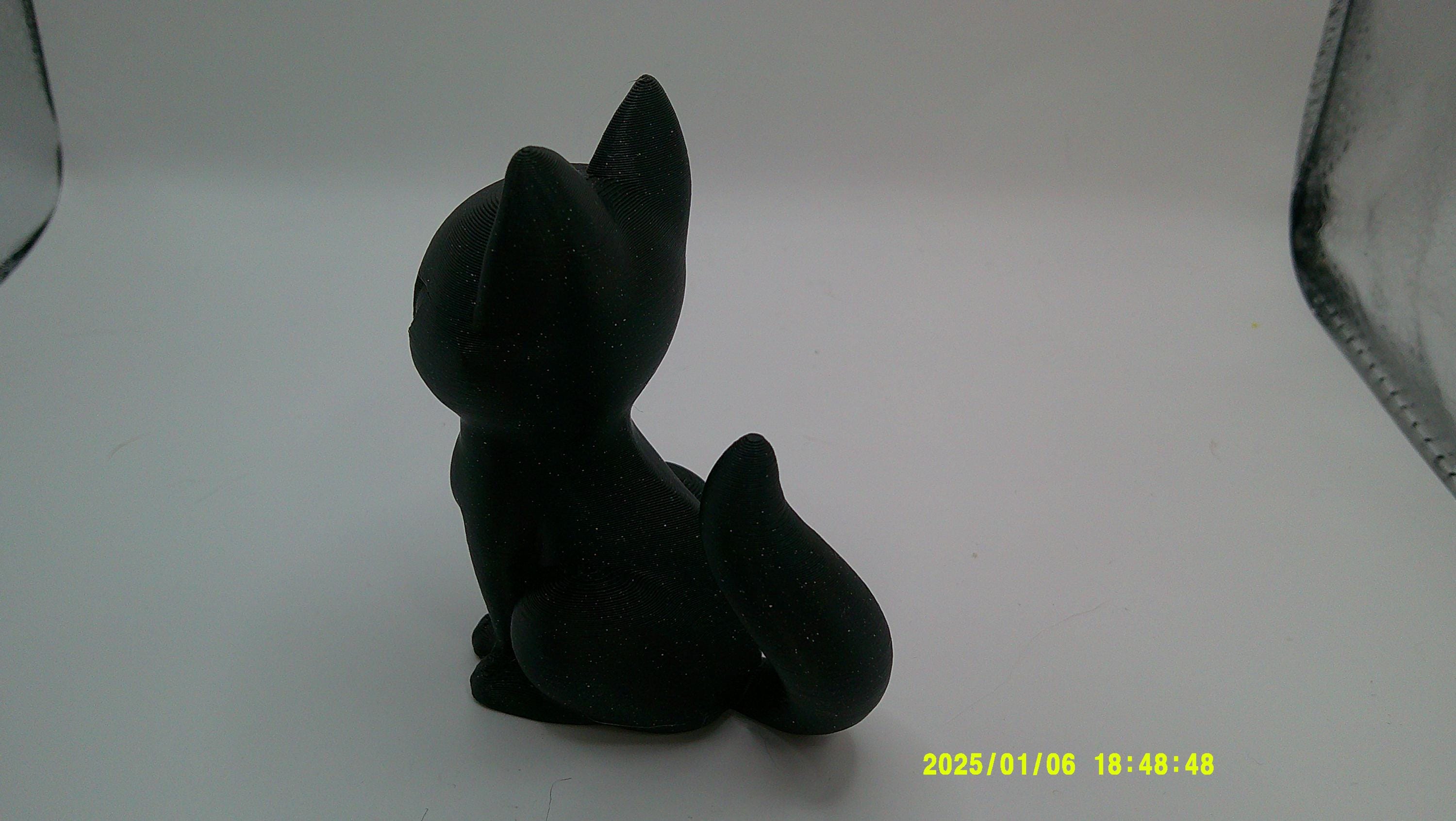 Witch’s Little Black Cat - 3D Printed