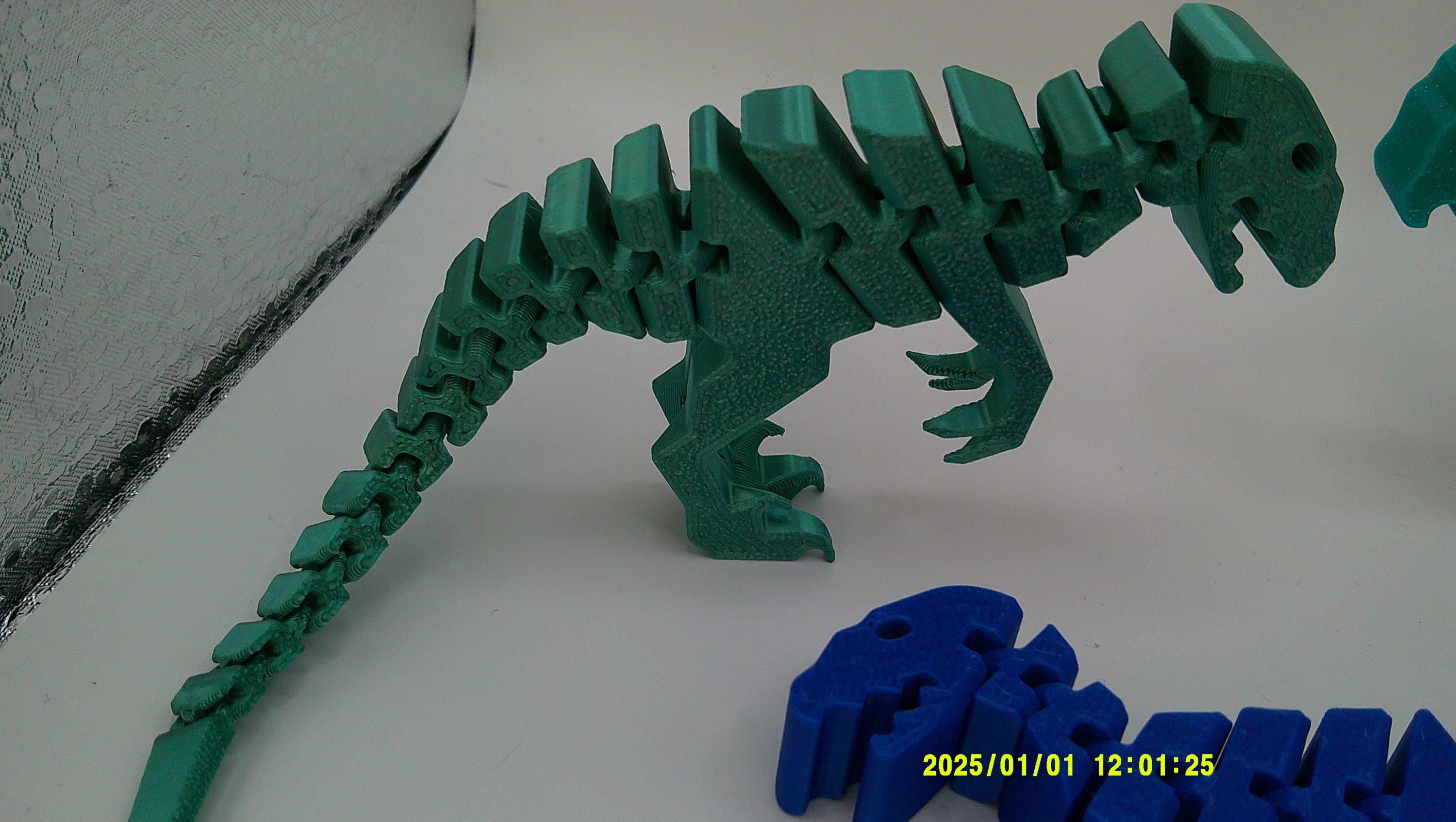 Flexi Dino Critter, Articulated Raptor Figure