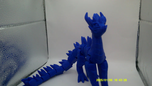 3D Printed Sapphire Spine Dragon