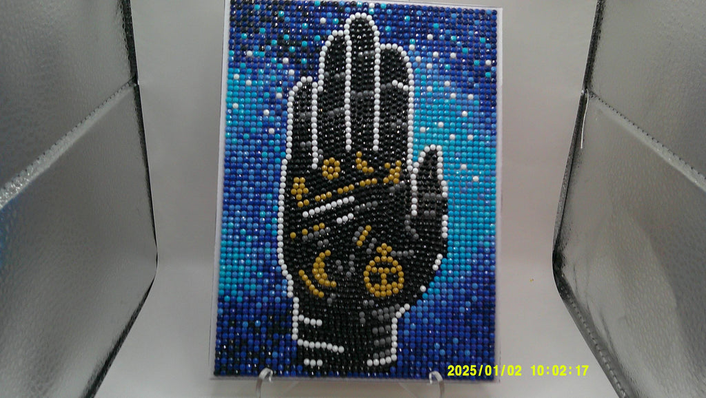 Palmistry Hand Diamond Art
