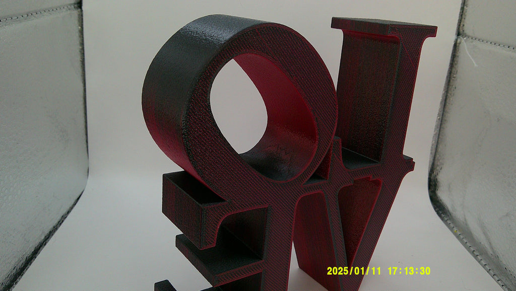 3D Printed LOVE Sign – Modern Decor