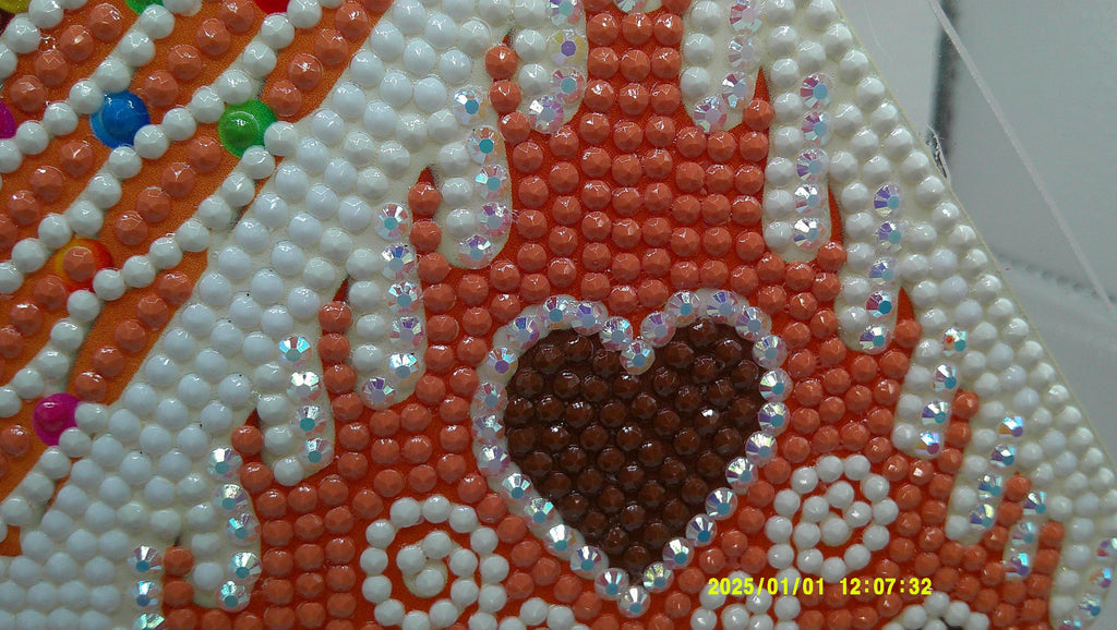 Gingerbread Candy Cottage Diamond Art