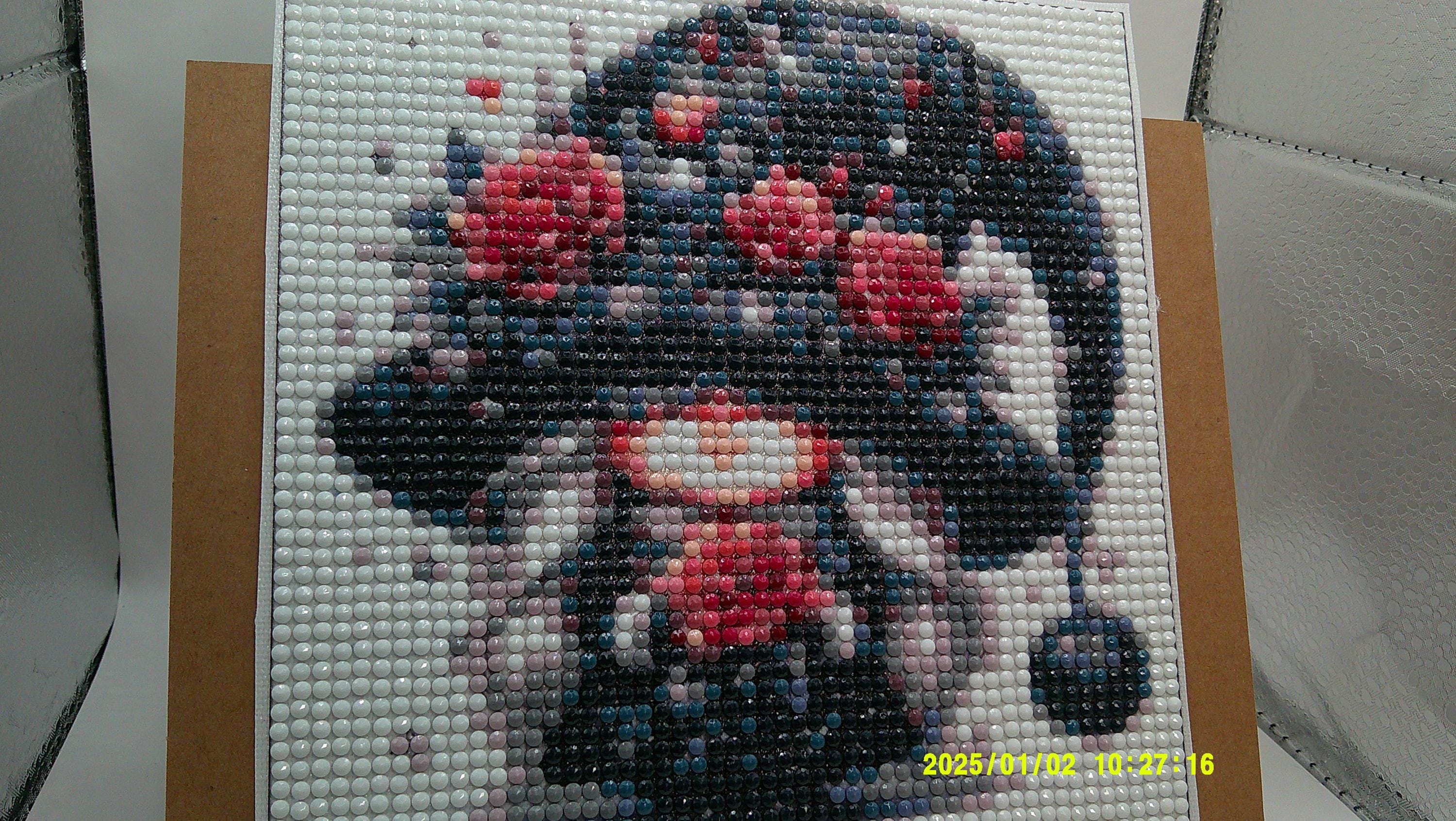 Midnight Blossom Gnome Diamond Art