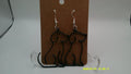 Dog Lover Earrings – Sleek Canine Silhouette Pair