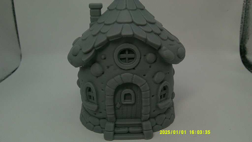 3D Printed Whimsical Fairy Village Mini Houses