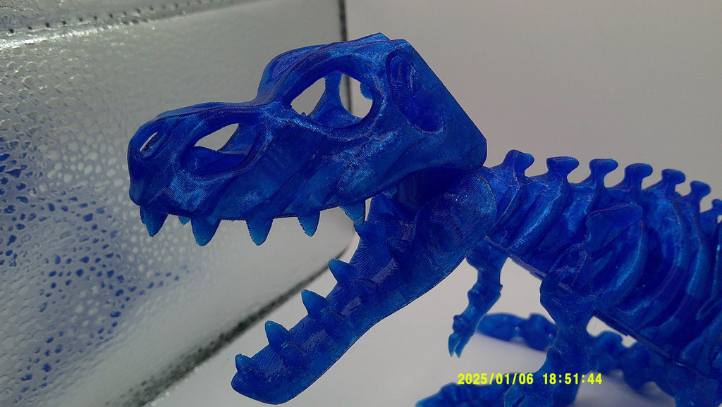 Articulated T‑Rex Skeleton with Moving Jaw