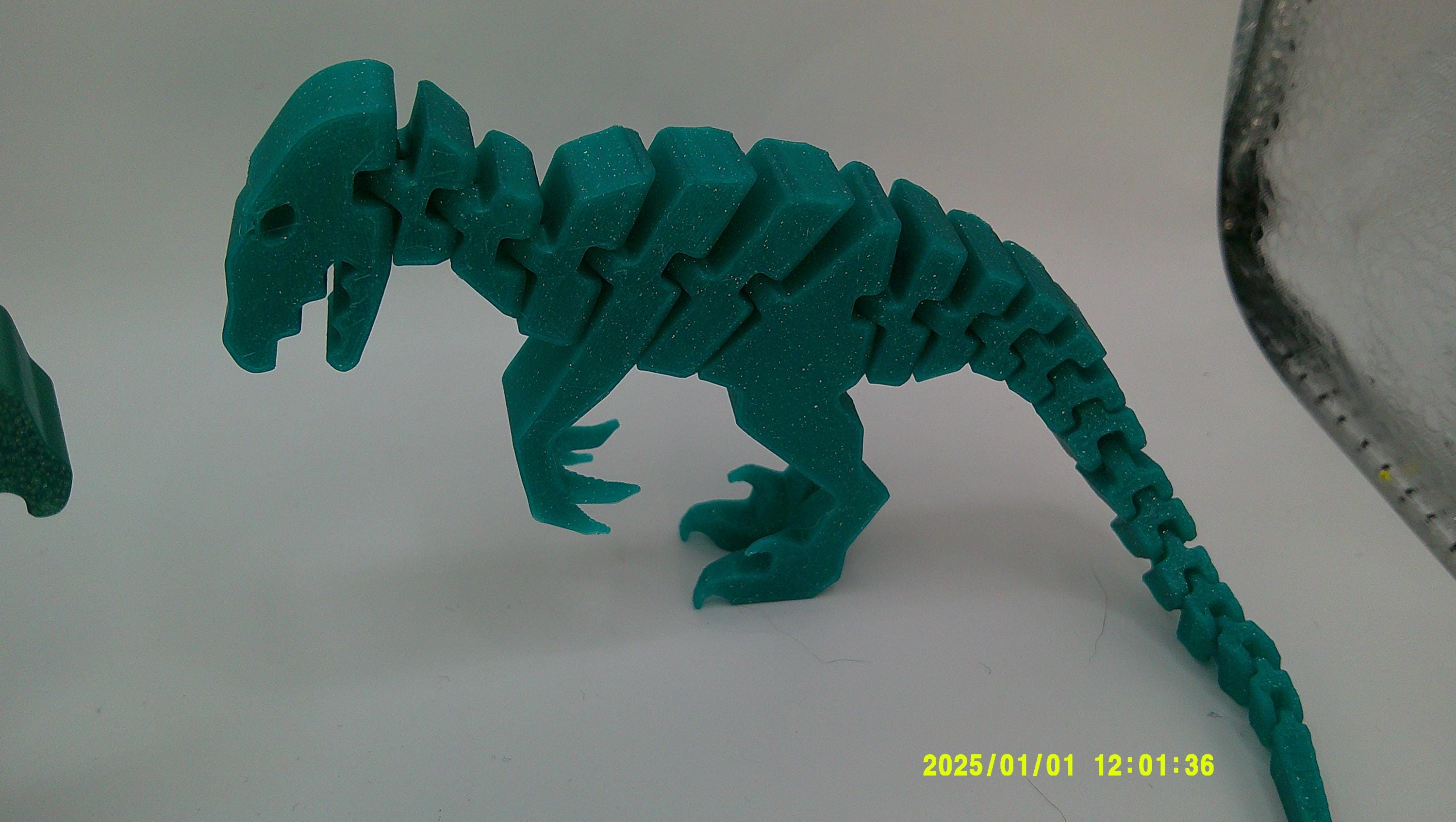 Flexi Dino Critter, Articulated Raptor Figure