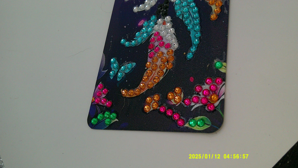 Boho Butterfly Dreamcatcher Bookmark | Artistic Diamond Art