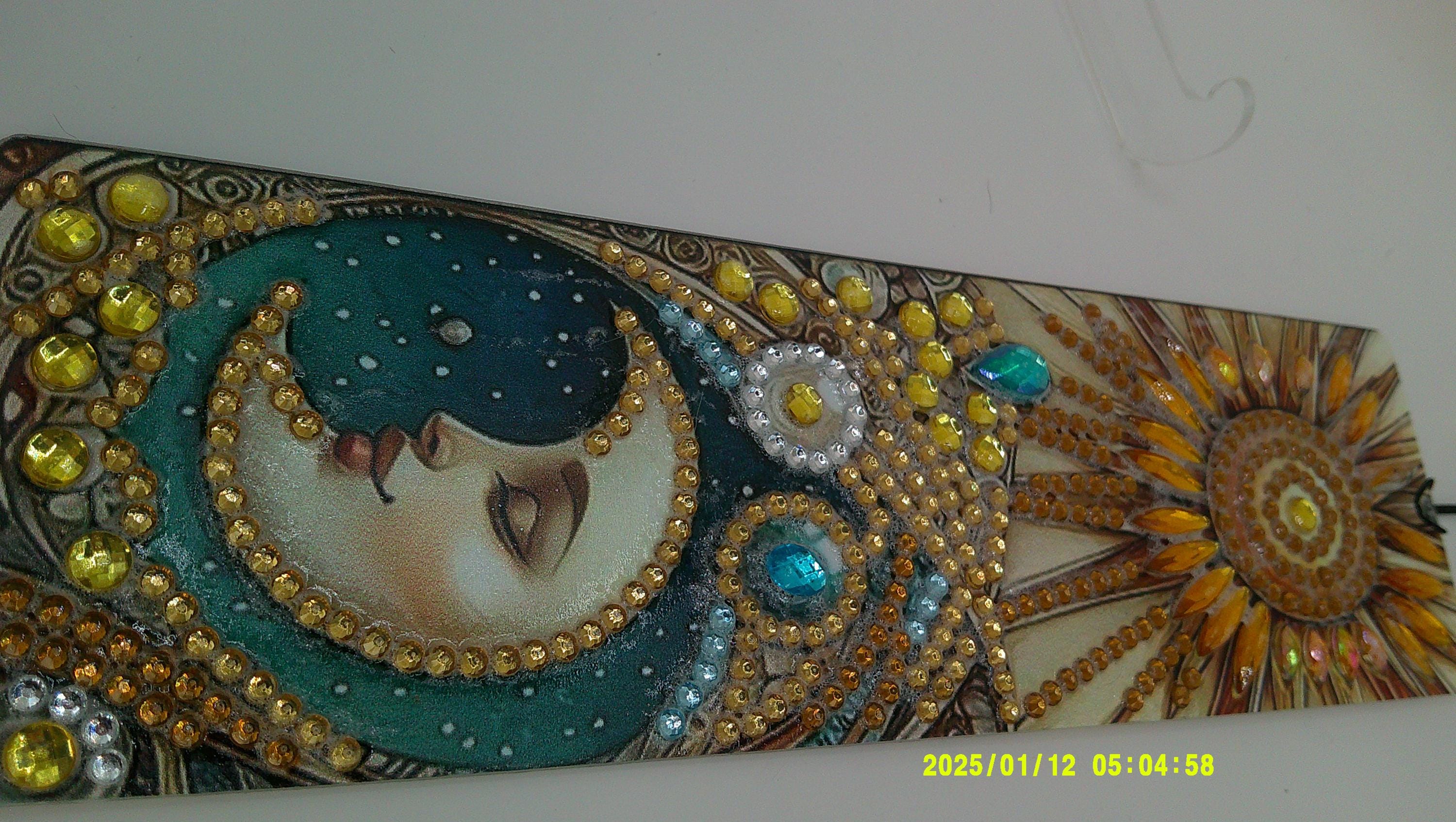 Sun & Moon Diamond Art Hanging | Celestial Rhinestone Design