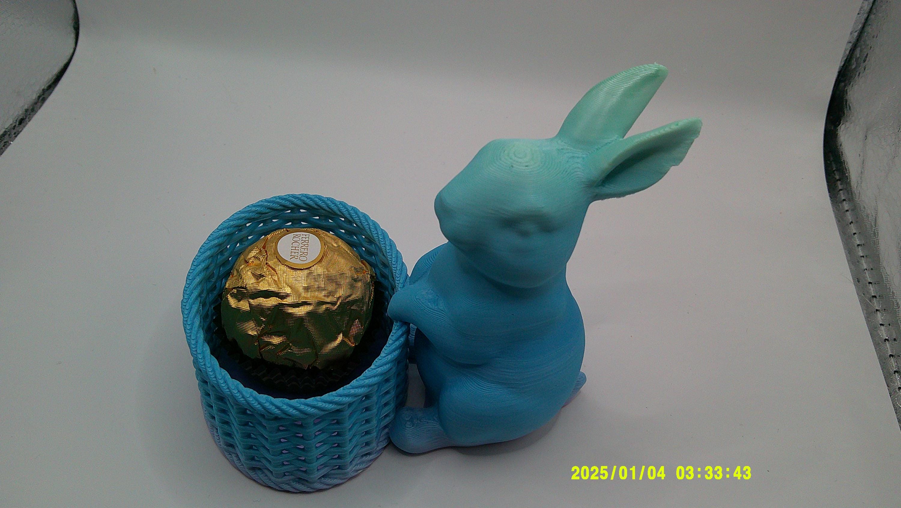 Bunny & Basket Candy Cradles – Easter Party Favors