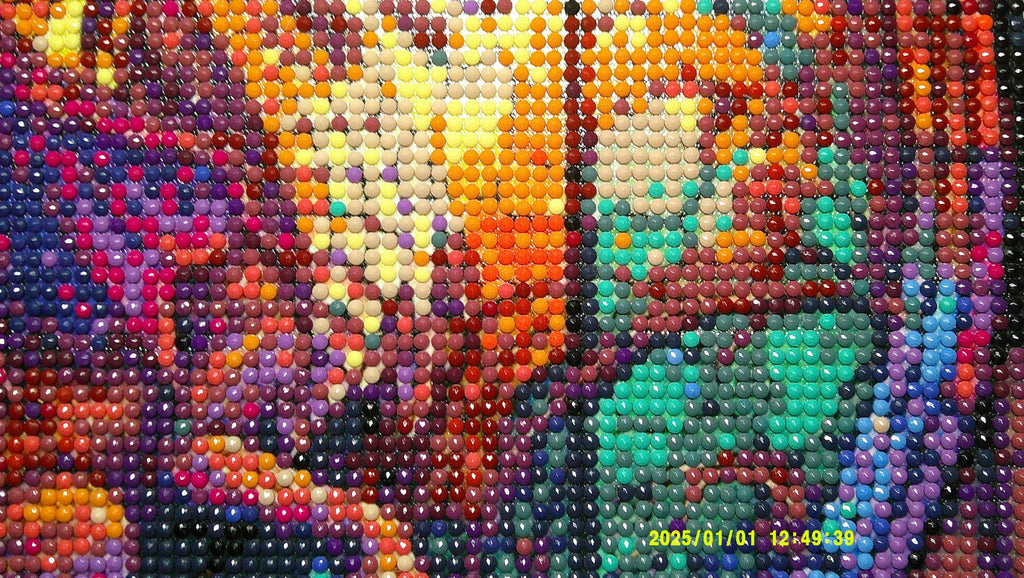 Radiant Fire Dragon Diamond Art Mosaic