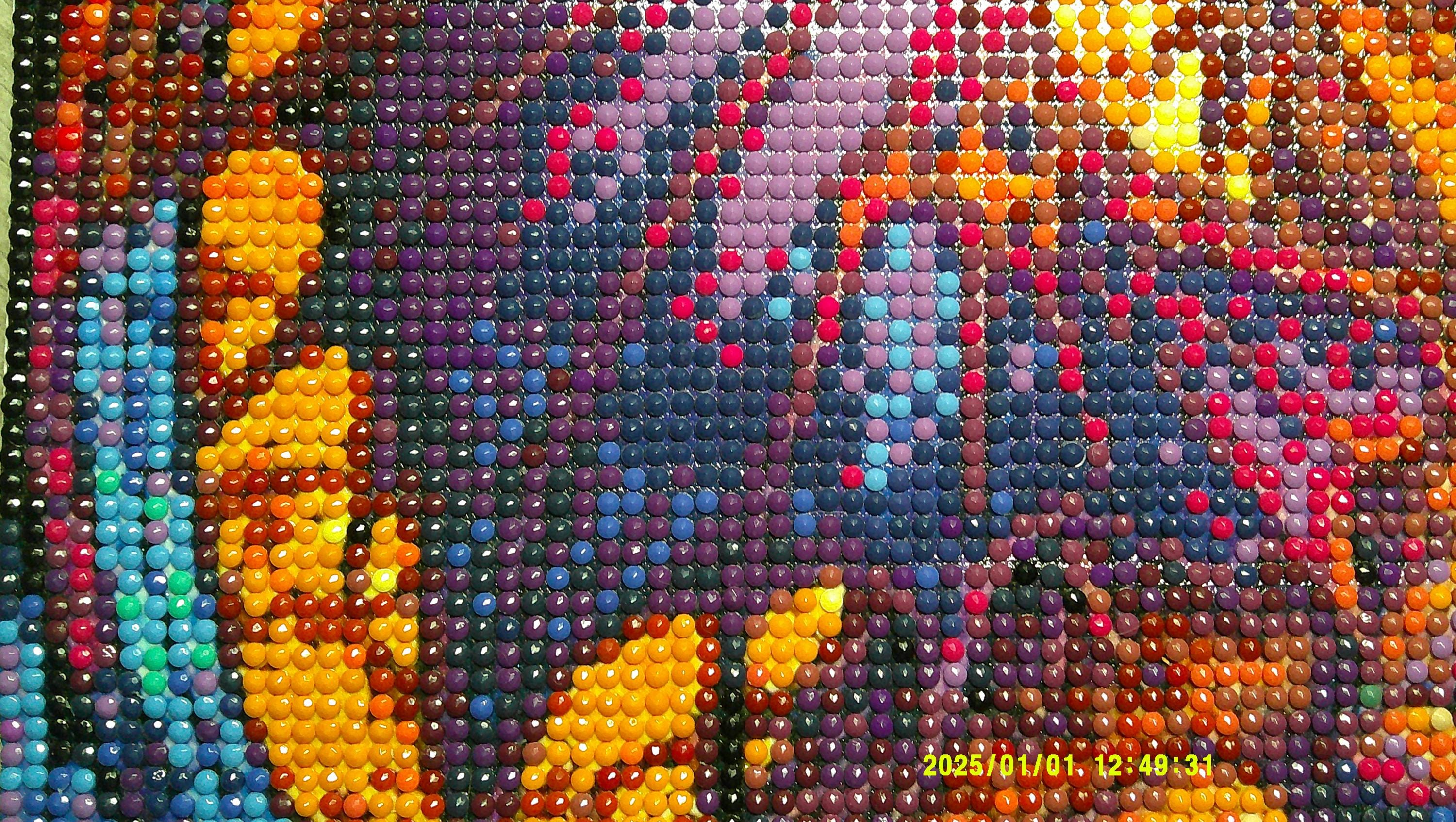 Radiant Fire Dragon Diamond Art Mosaic