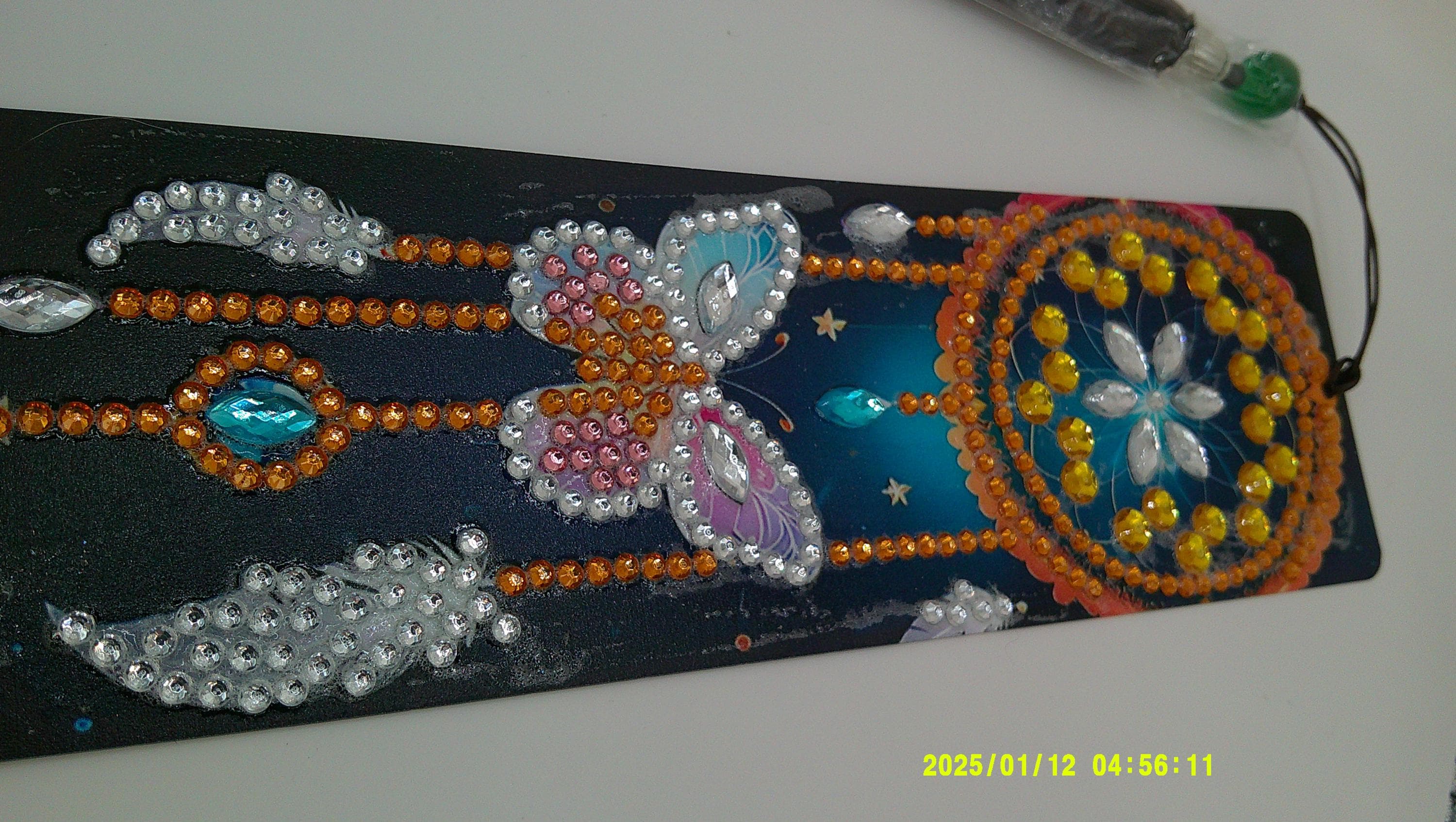 Dreamcatcher Diamond Art Bookmark | Sparkling Rhinestone Feathers & Butterflies