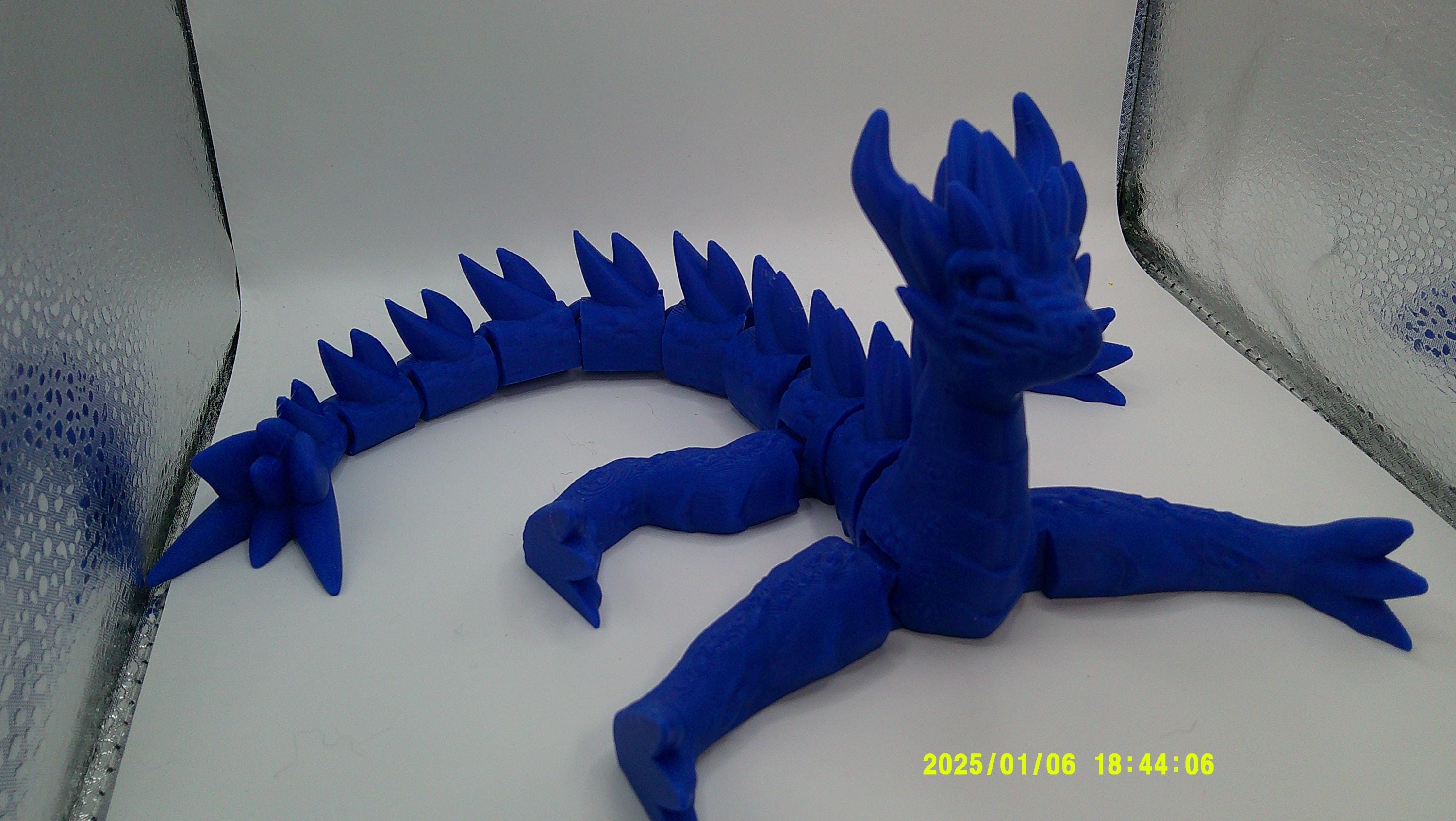 3D Printed Sapphire Spine Dragon