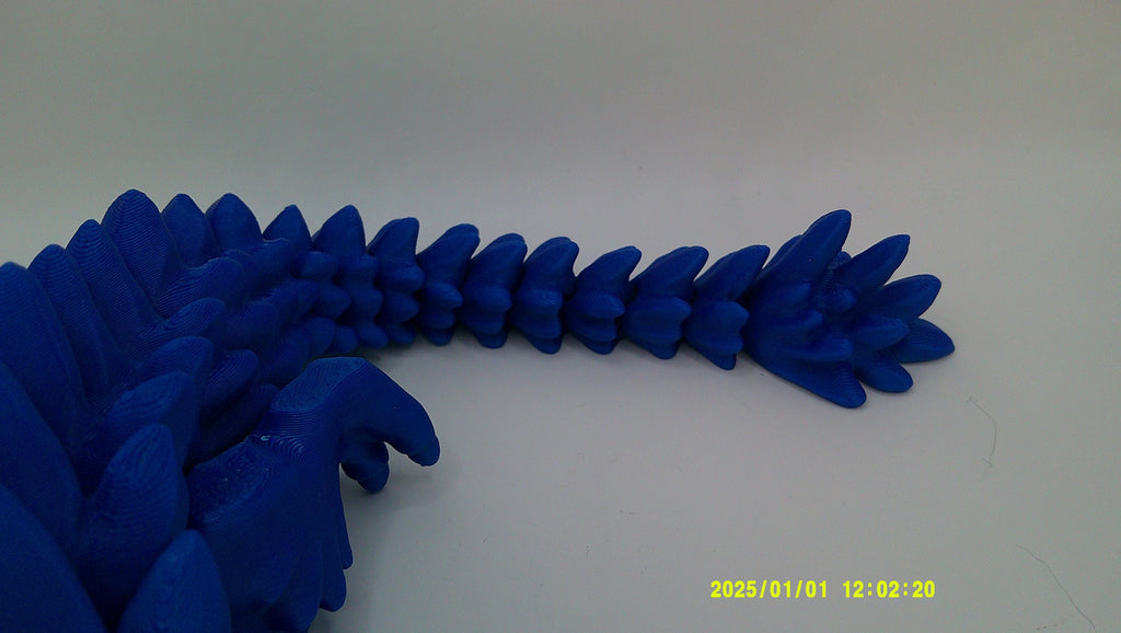 Flexi Fantasy Dragon, Poseable 3D Printed Creature