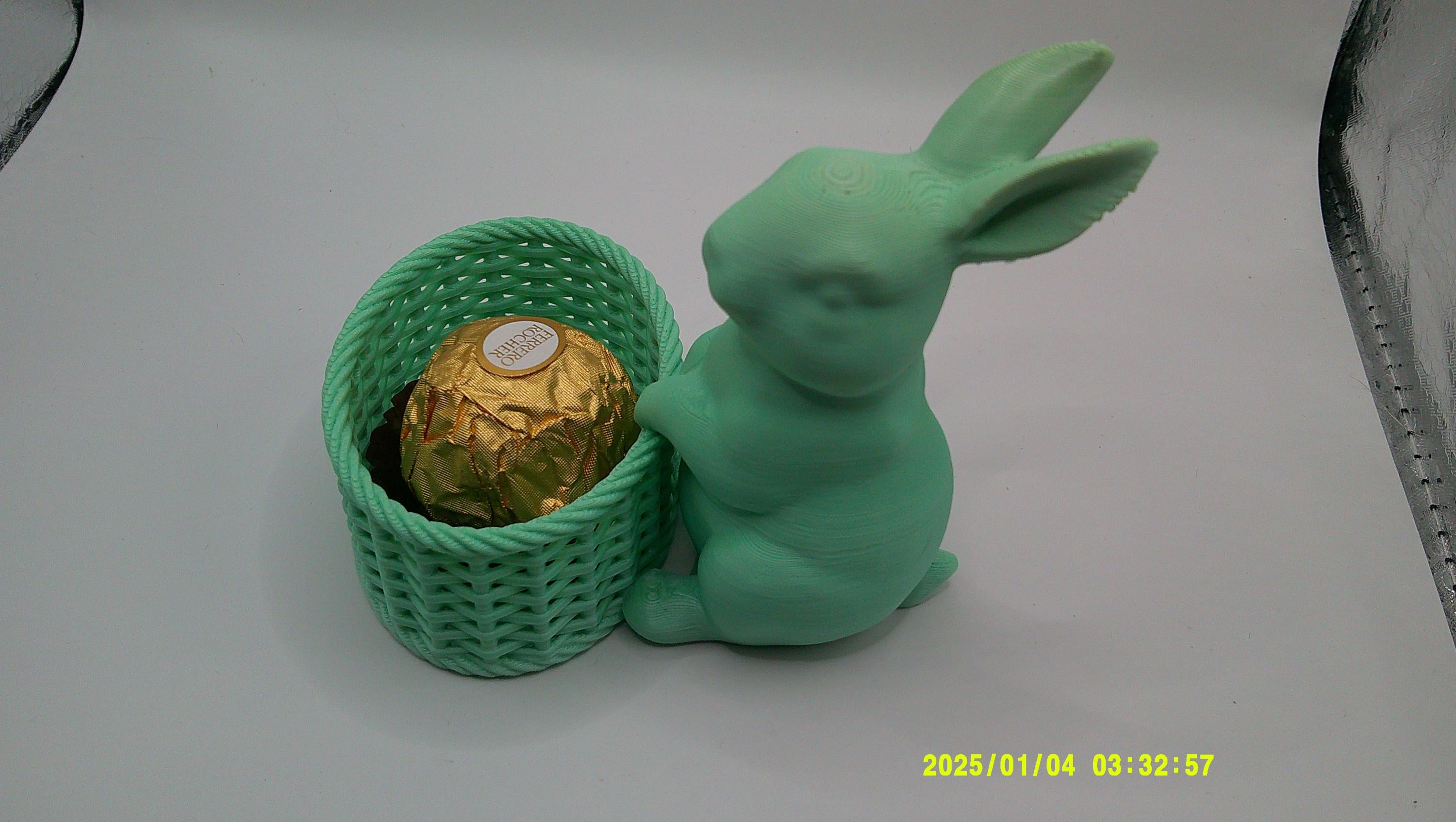 Bunny & Basket Candy Cradles – Easter Party Favors