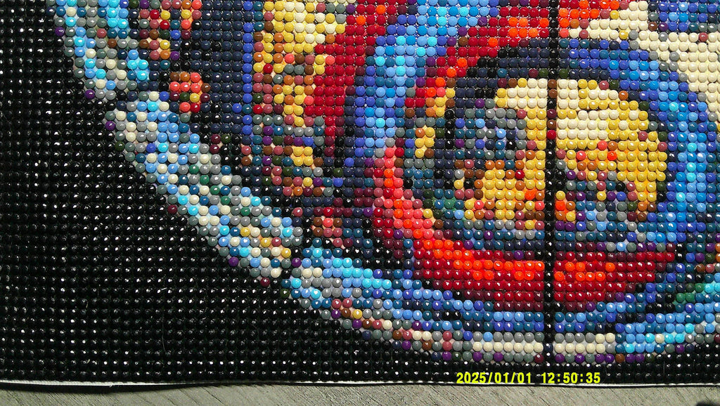 Celestial Blue Dragon Diamond Art Mosaic