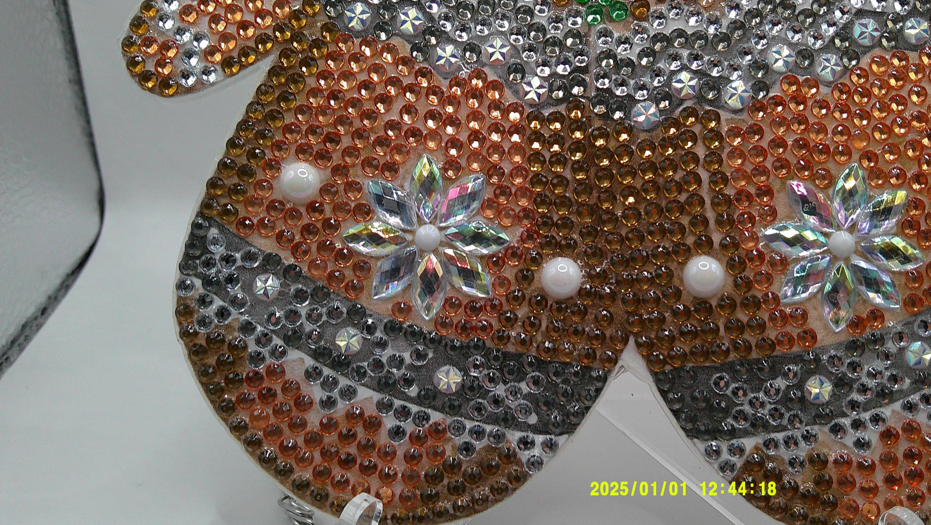 Cozy Winter Mittens Diamond Art Sun Catcher