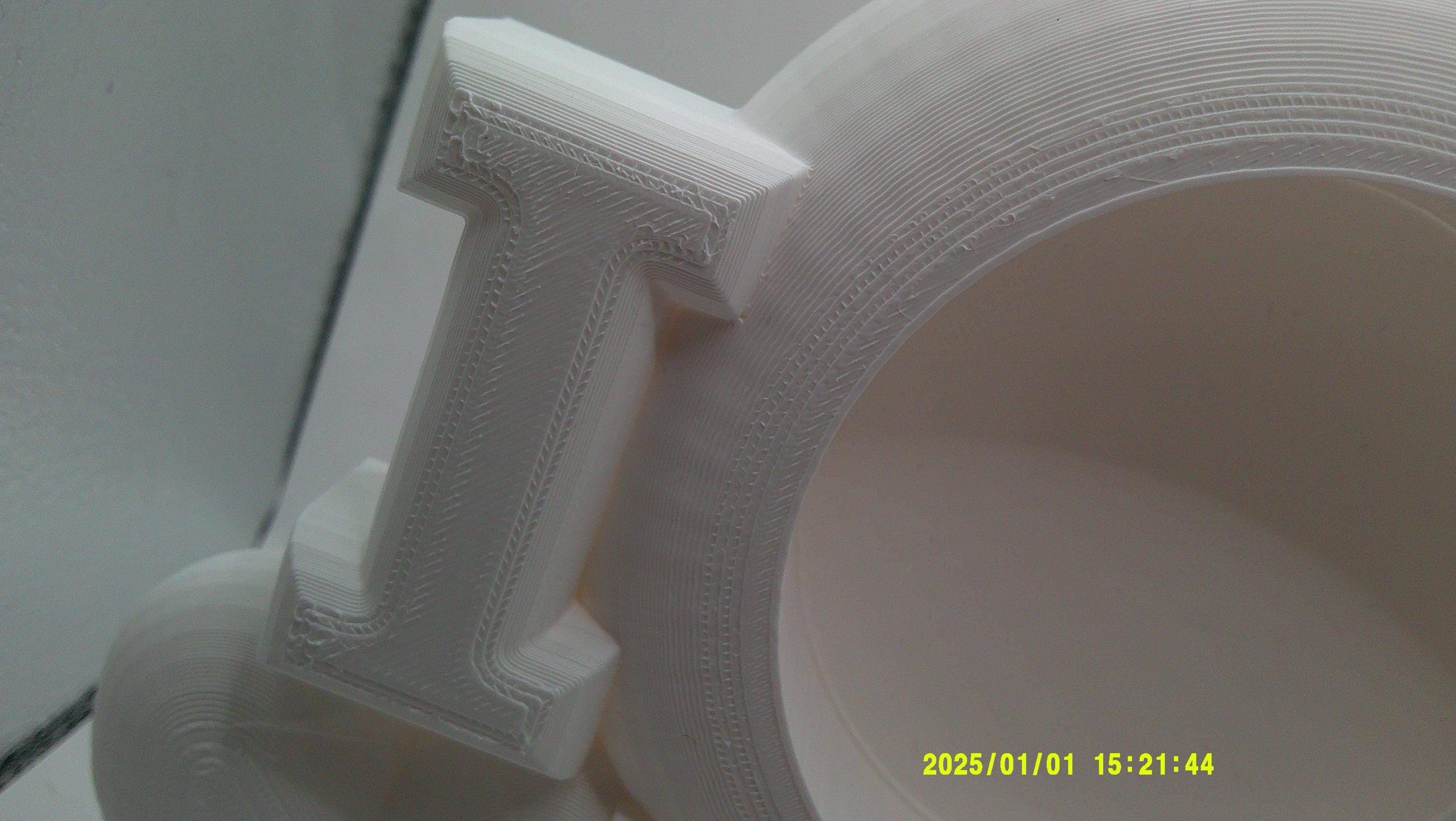 3D Printed I Love You Frame
