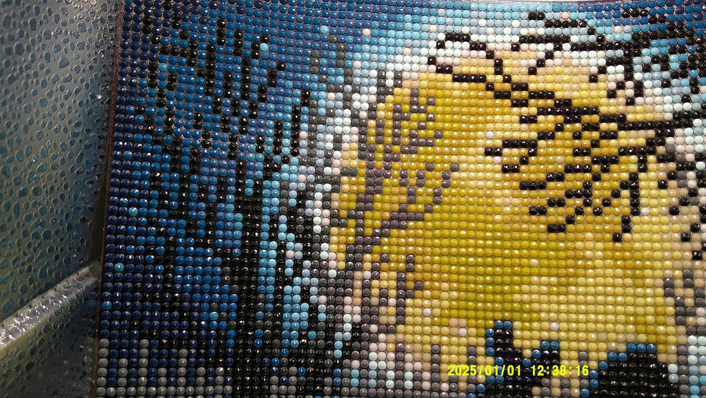 Haunted Graveyard Diamond Painting with Glowing Moon