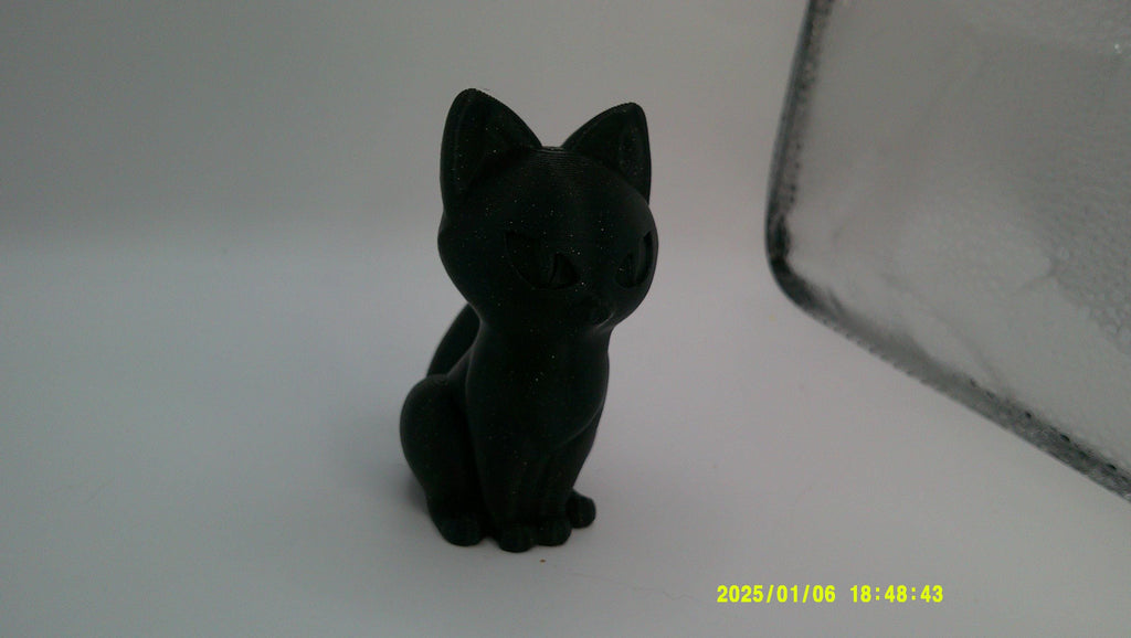 Witch’s Little Black Cat - 3D Printed