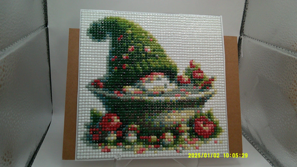Festive Holiday Gnome Diamond Art Painting