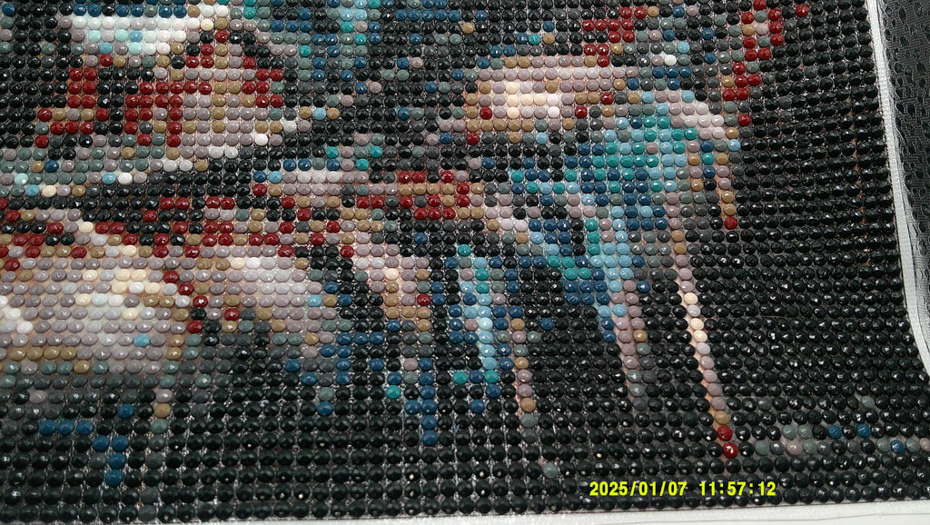 Celestial Feather and Forest Cabin Diamond Art