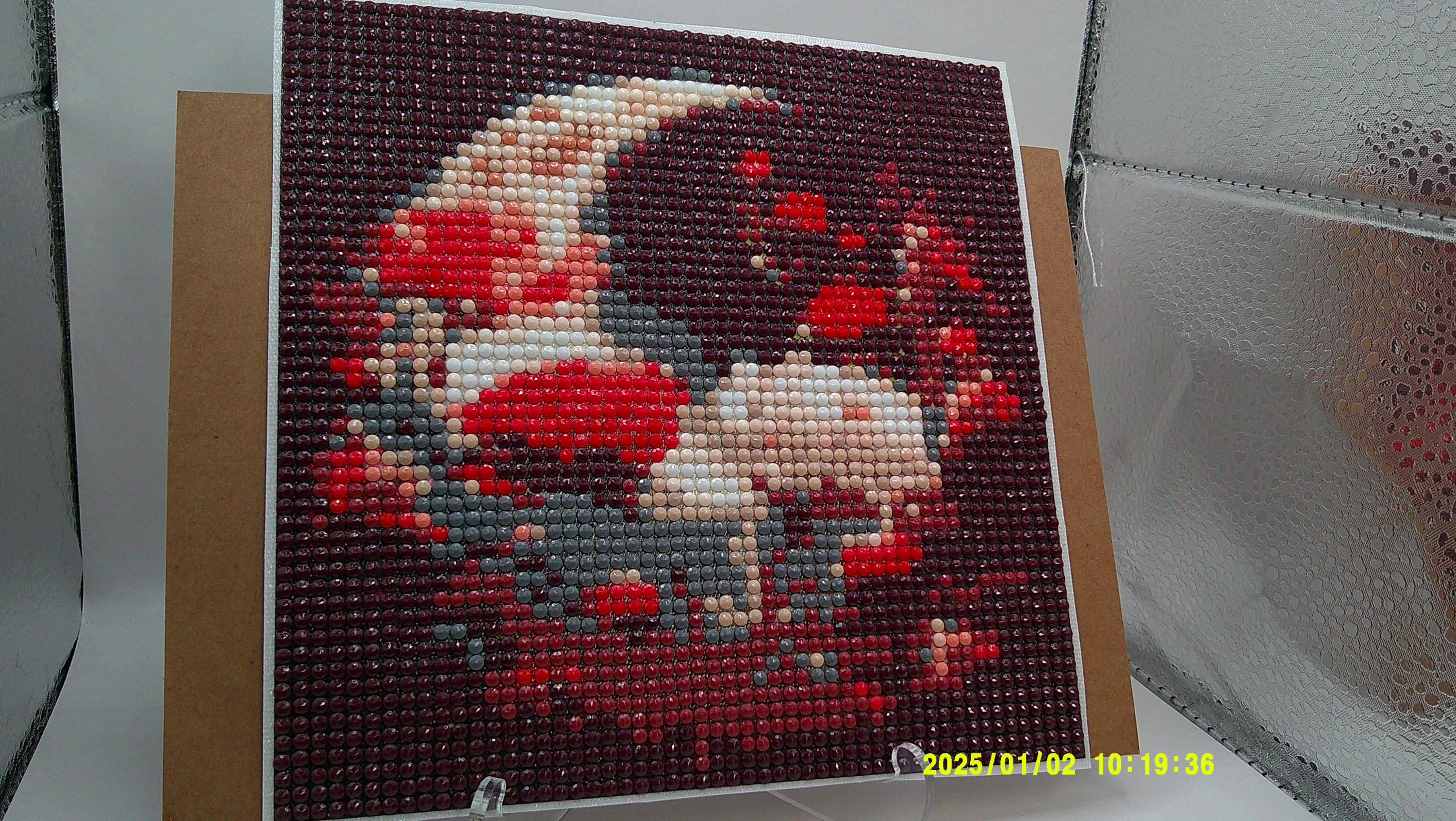 Midnight Moon Blossom Diamond Art