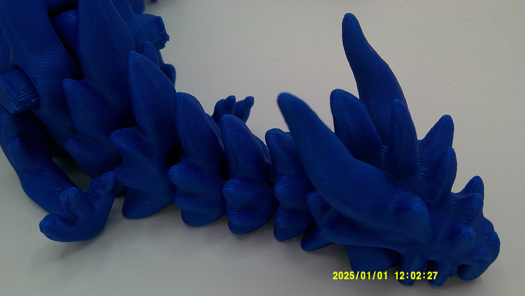 Flexi Fantasy Dragon, Poseable 3D Printed Creature