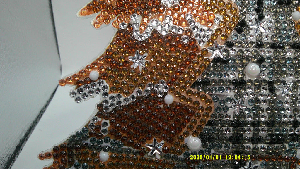 Festive Trio Christmas Tree Diamond Art Sun Catcher