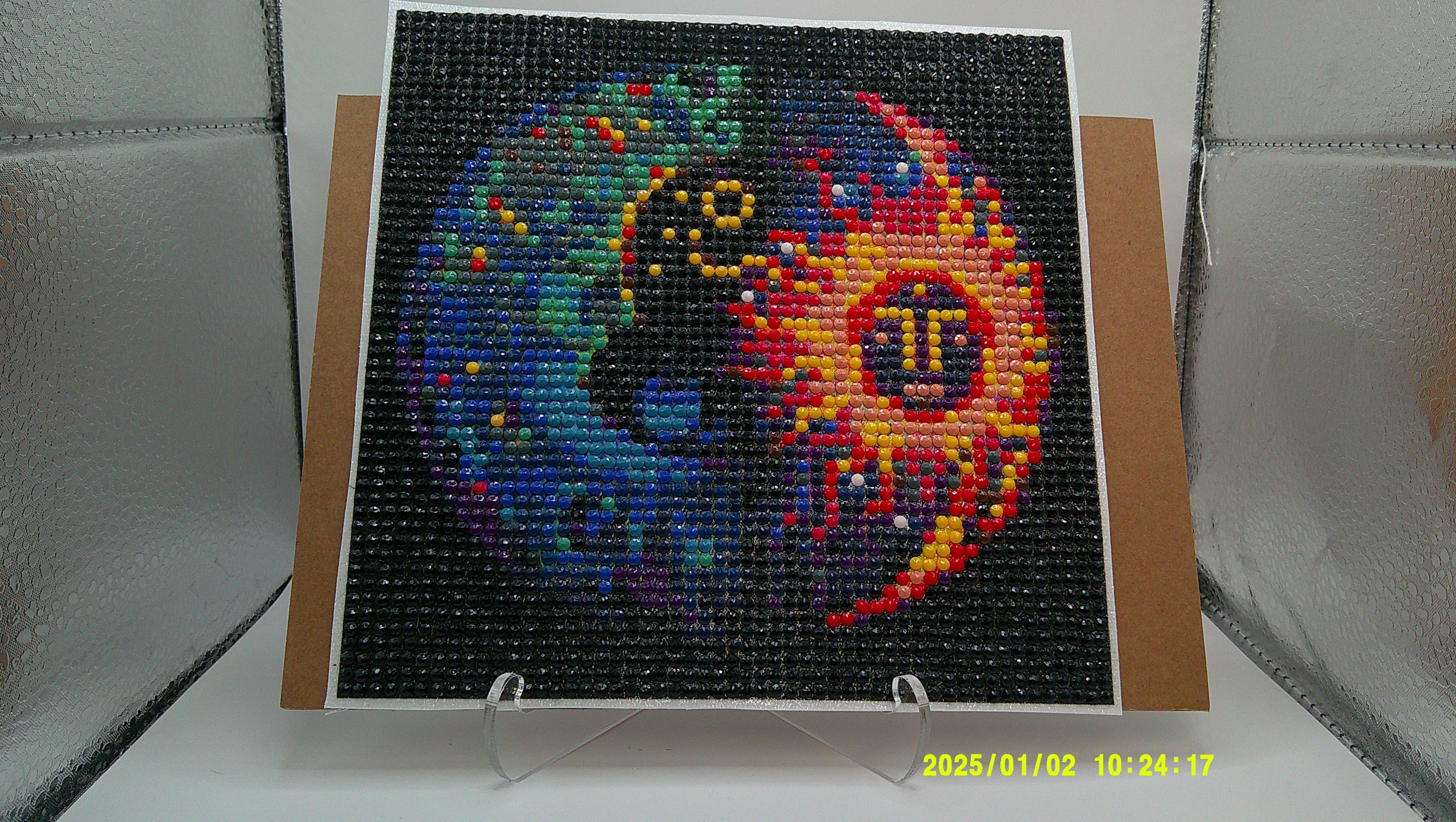 Celestial Balance Sun‑Moon Canvas