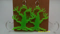 Haunted Grove Earrings – Spooky Tree Silhouettes
