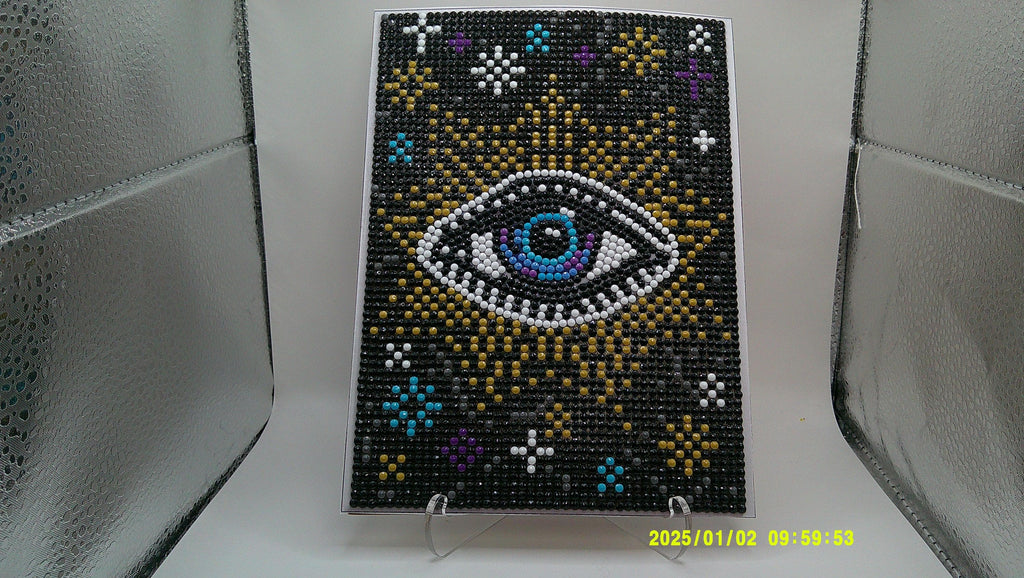 Radiant All‑Seeing Eye Diamond Art