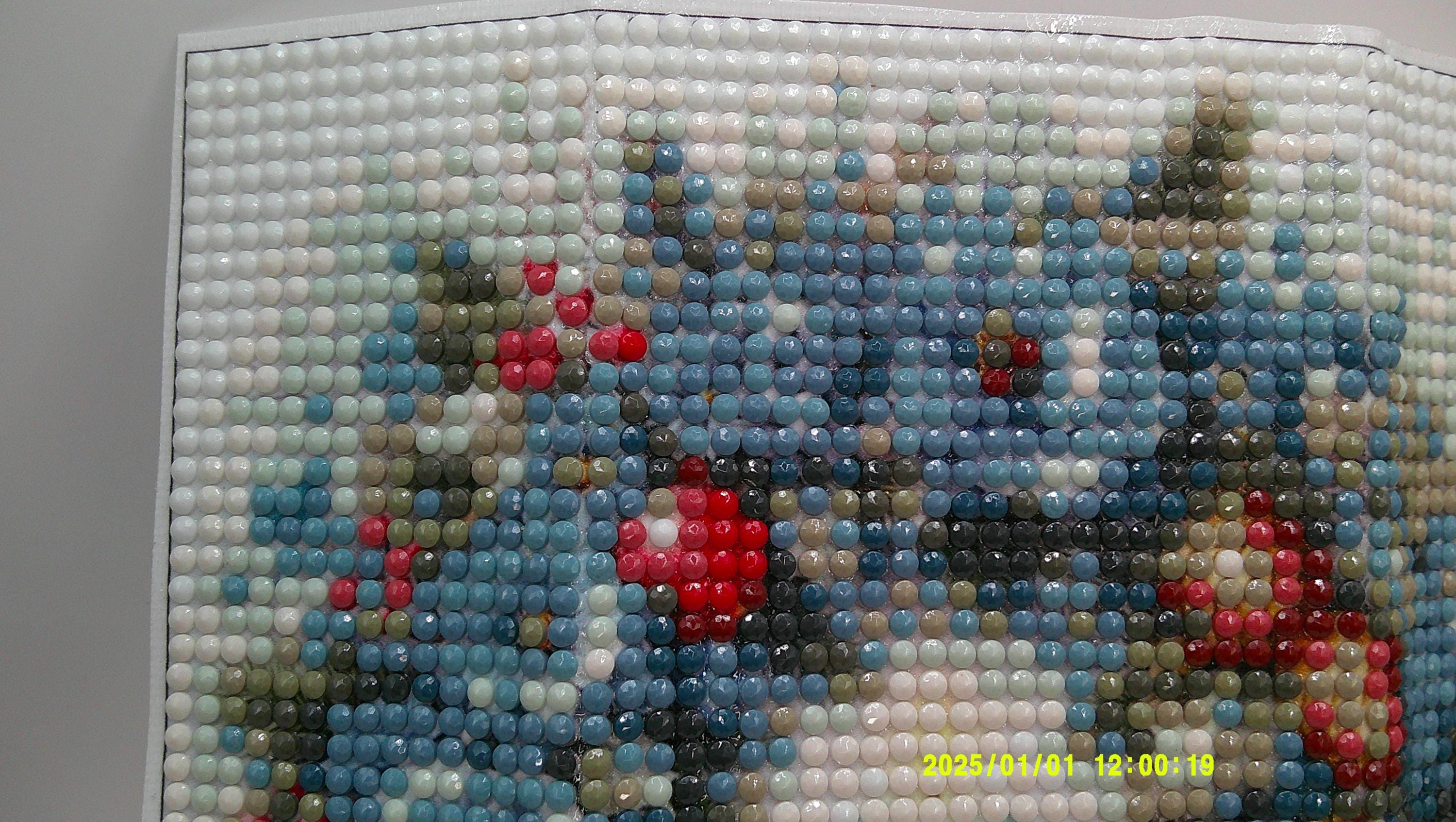 Frosted Holiday Wreath Diamond Art Painting
