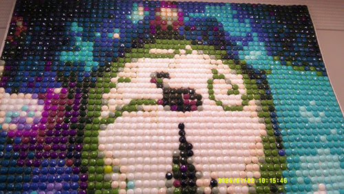 Alice Through the Keyhole Diamond Art