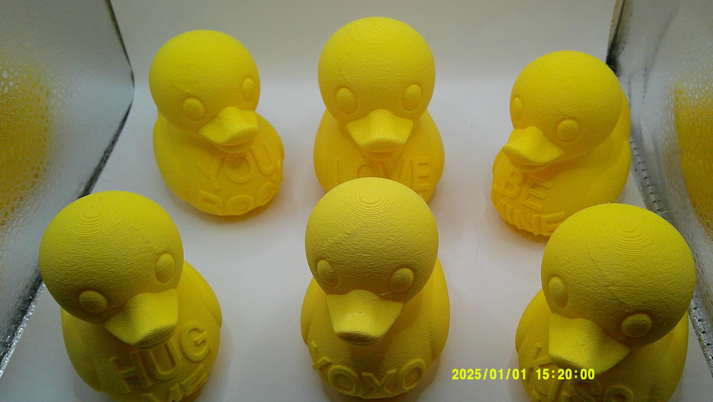 3D Printed Conversation Ducks