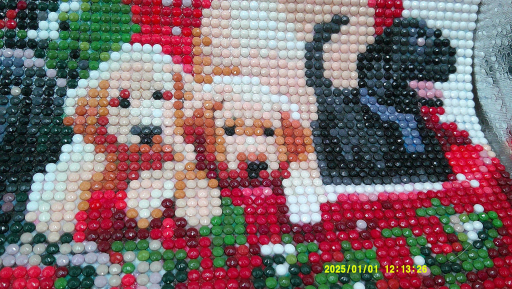 Christmas Puppy Parade Diamond Art Painting