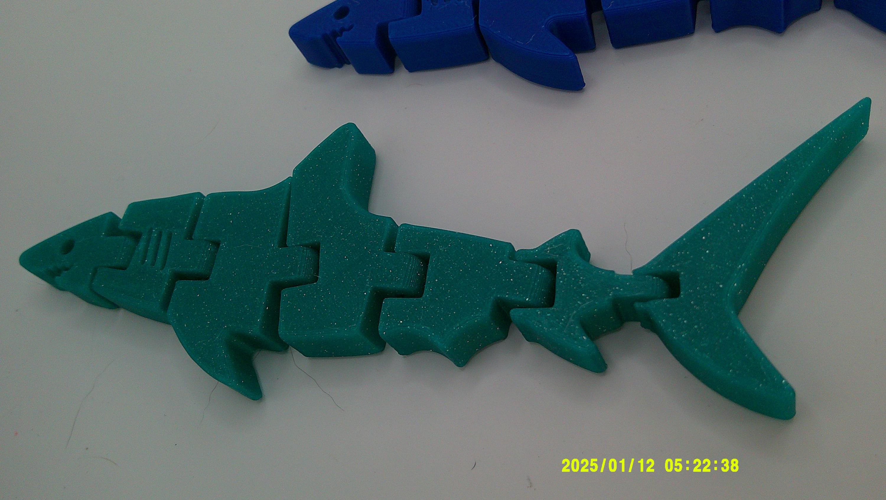 3D Printed Articulated Shark | Wiggle‑Joint Sea Creature