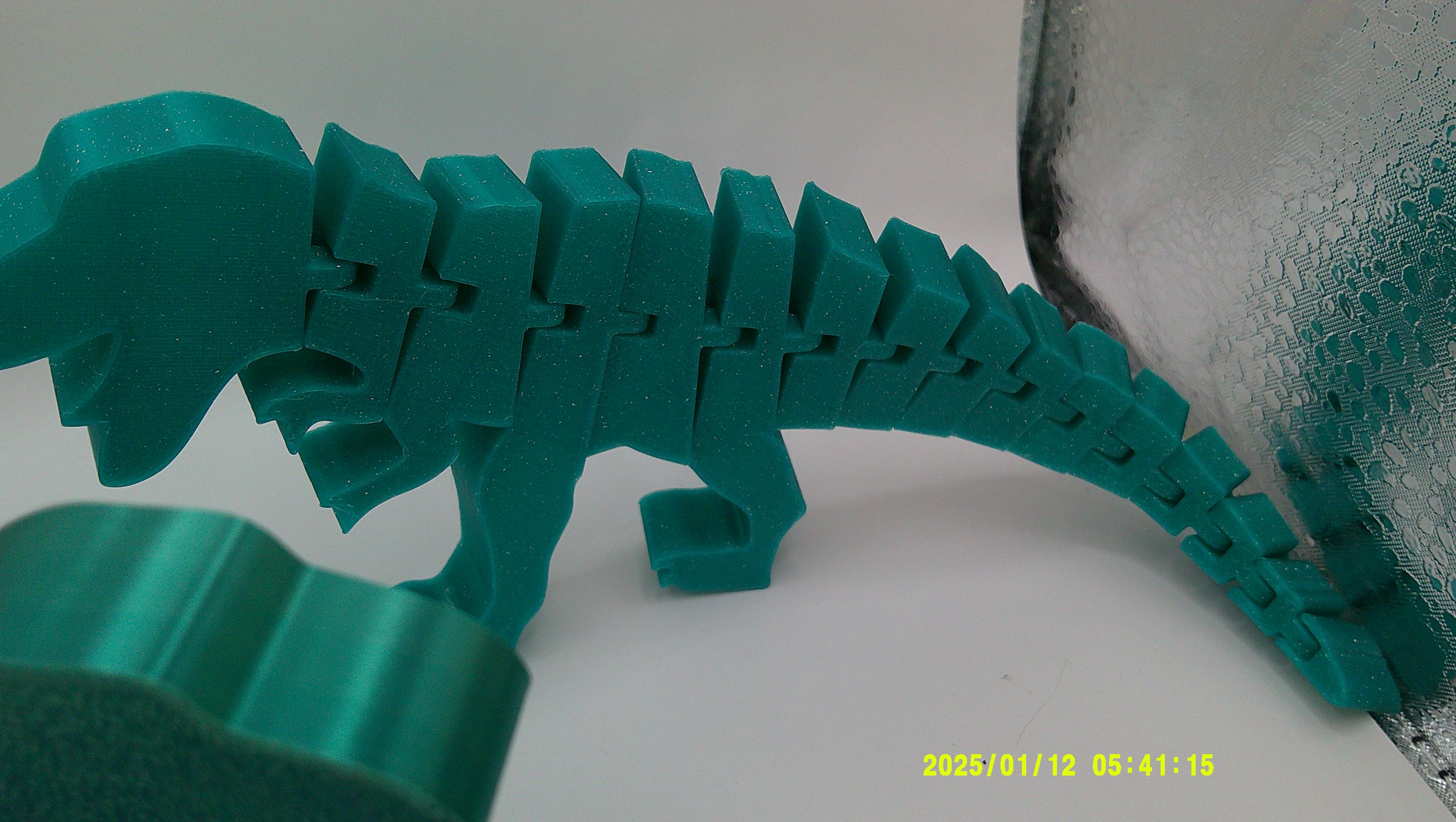 Wiggly T‑Rex Buddy, 3D Printed Flexi Dino
