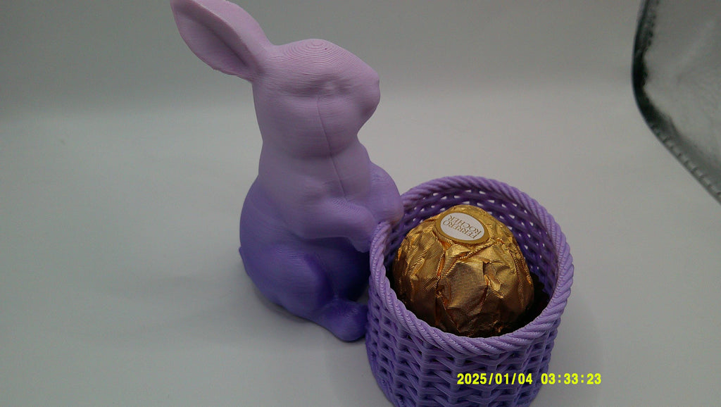 Bunny & Basket Candy Cradles – Easter Party Favors