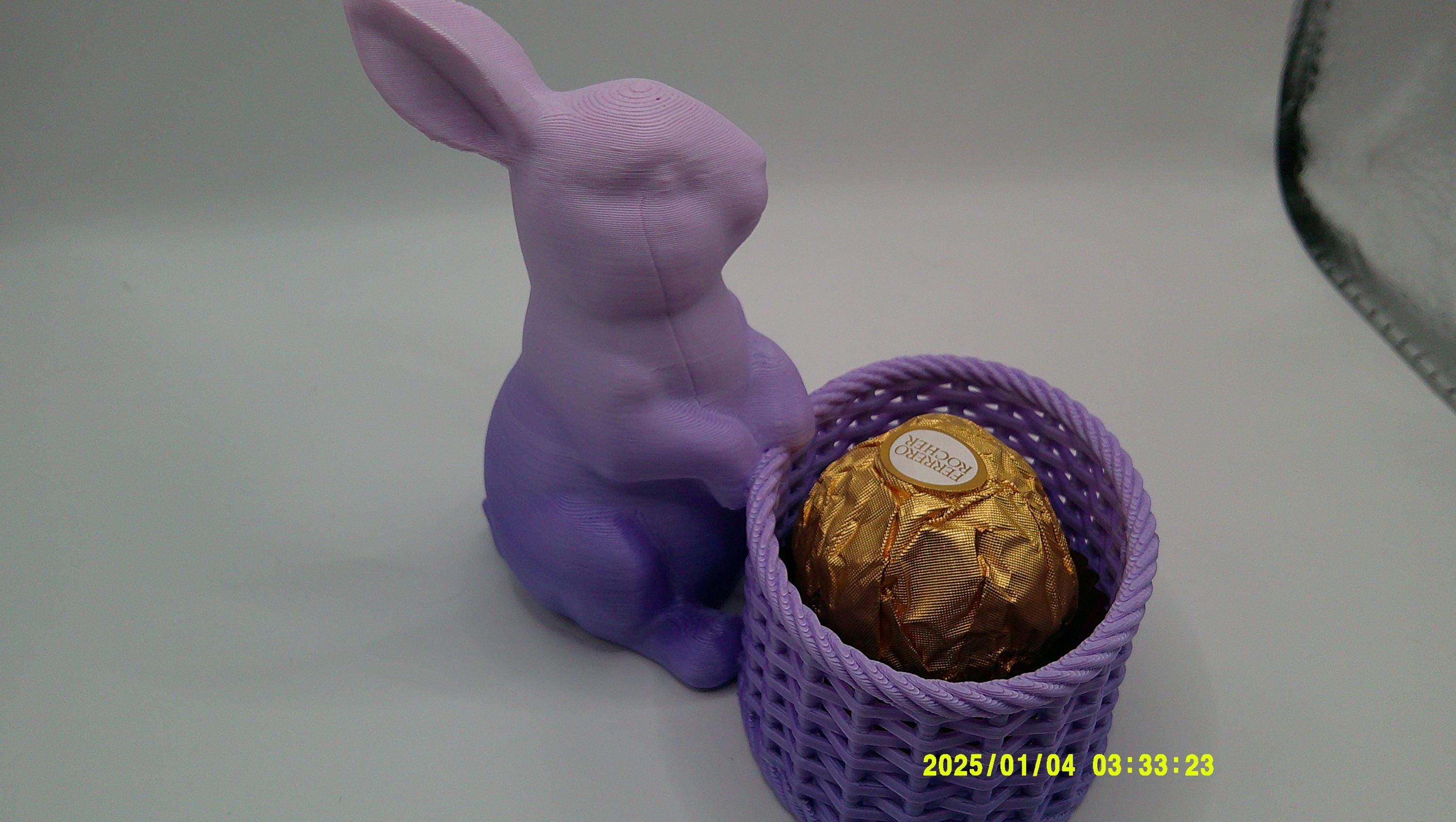 Bunny & Basket Candy Cradles – Easter Party Favors