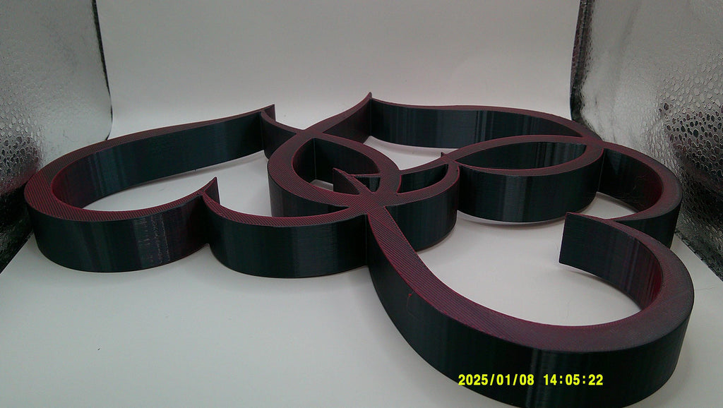 Forever Connected – 3‑Heart 3D Printed Decor