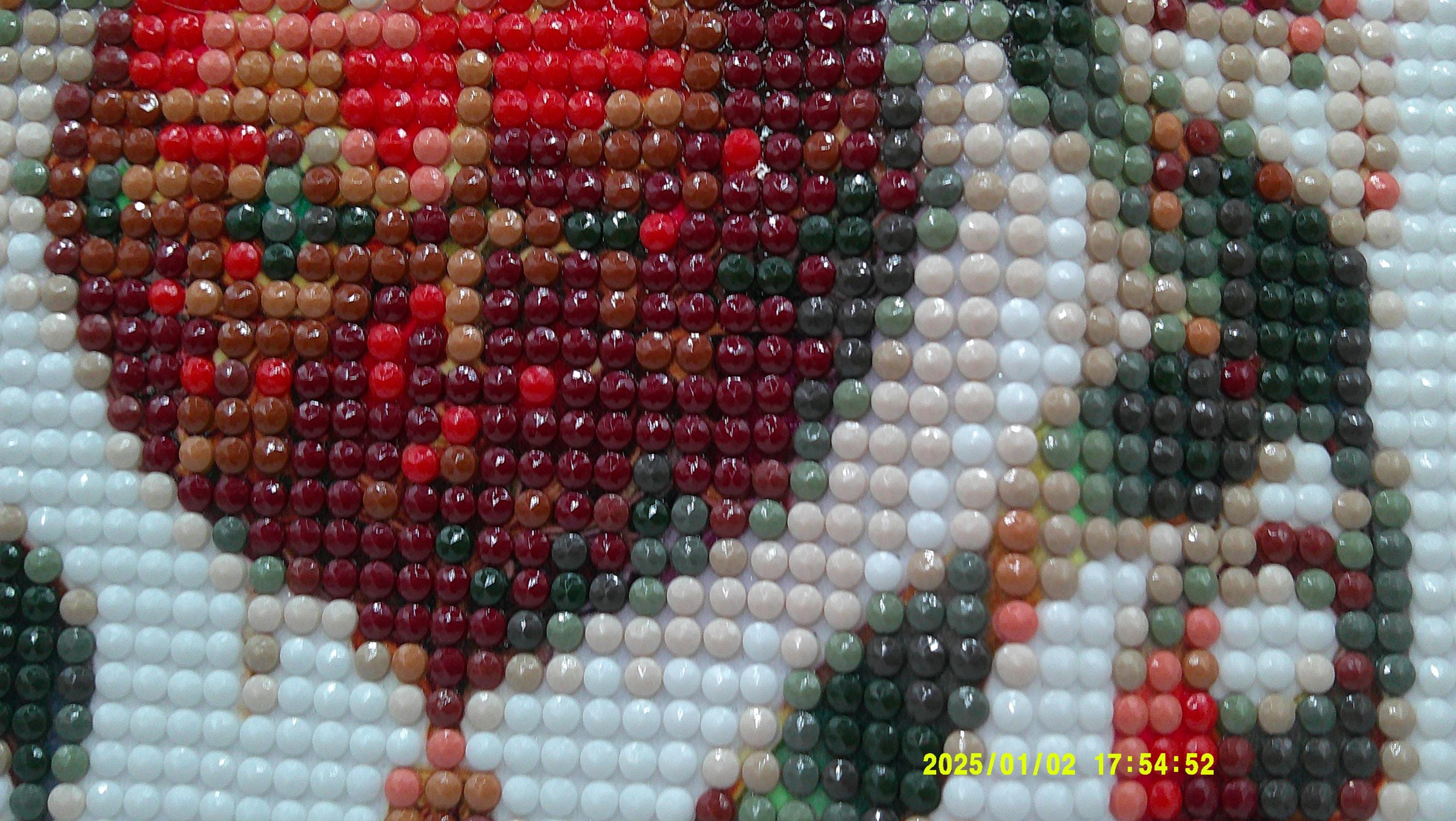 Festive Ribboned Ornament Diamond Art Painting