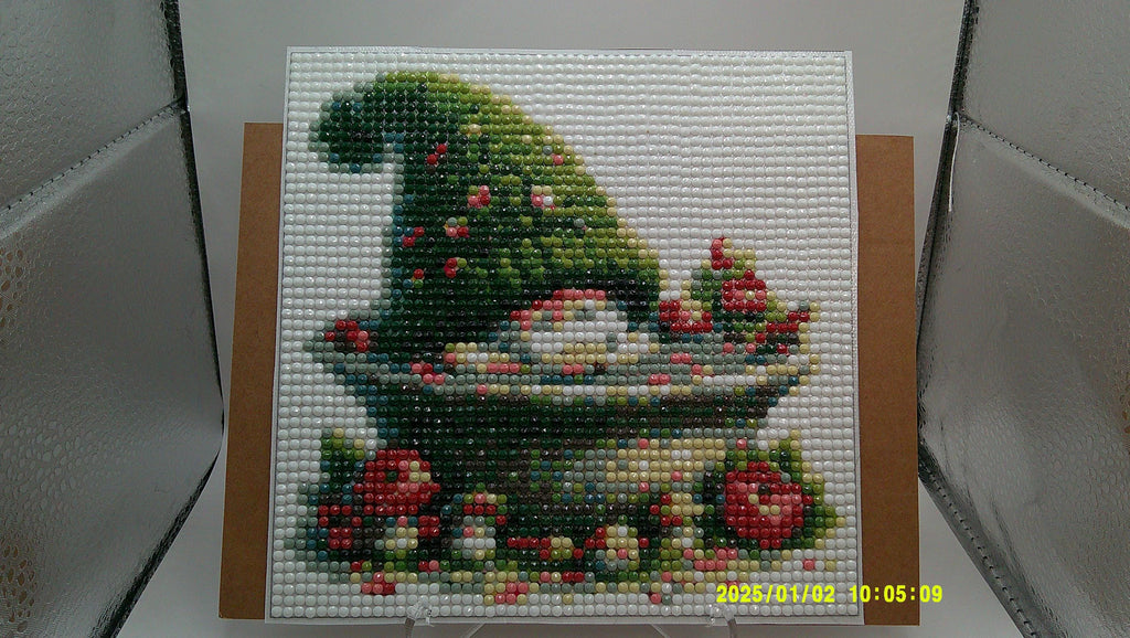 Festive Holiday Gnome Diamond Art Painting